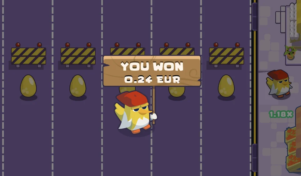 Chicken Cross by UpGaming